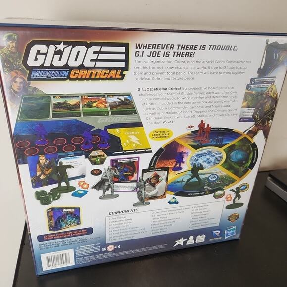 G.I. JOE: Mission Critical Game Renegade Game Studios - Picture 4 of 6